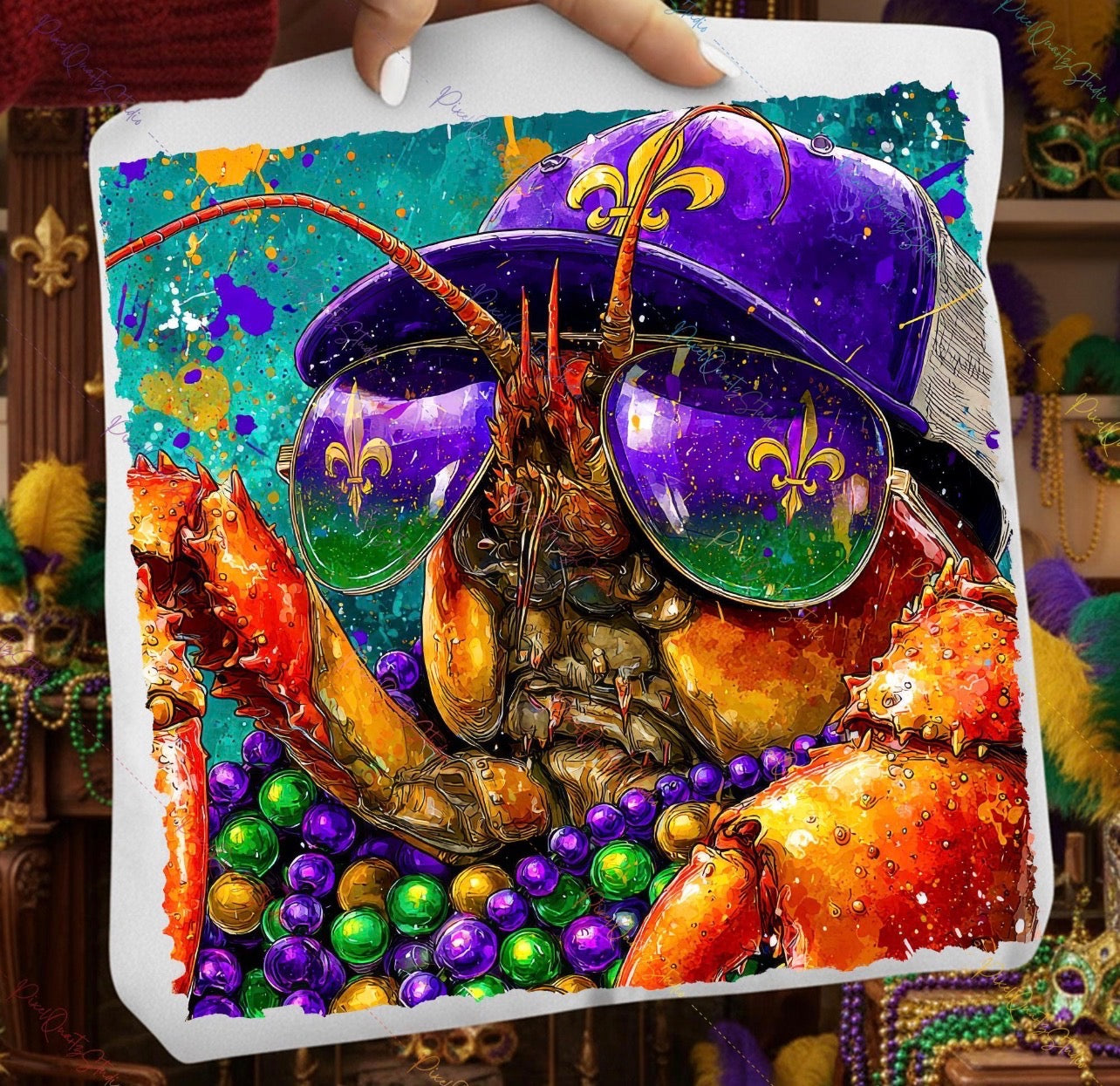 Big crawfish Mardi Gras