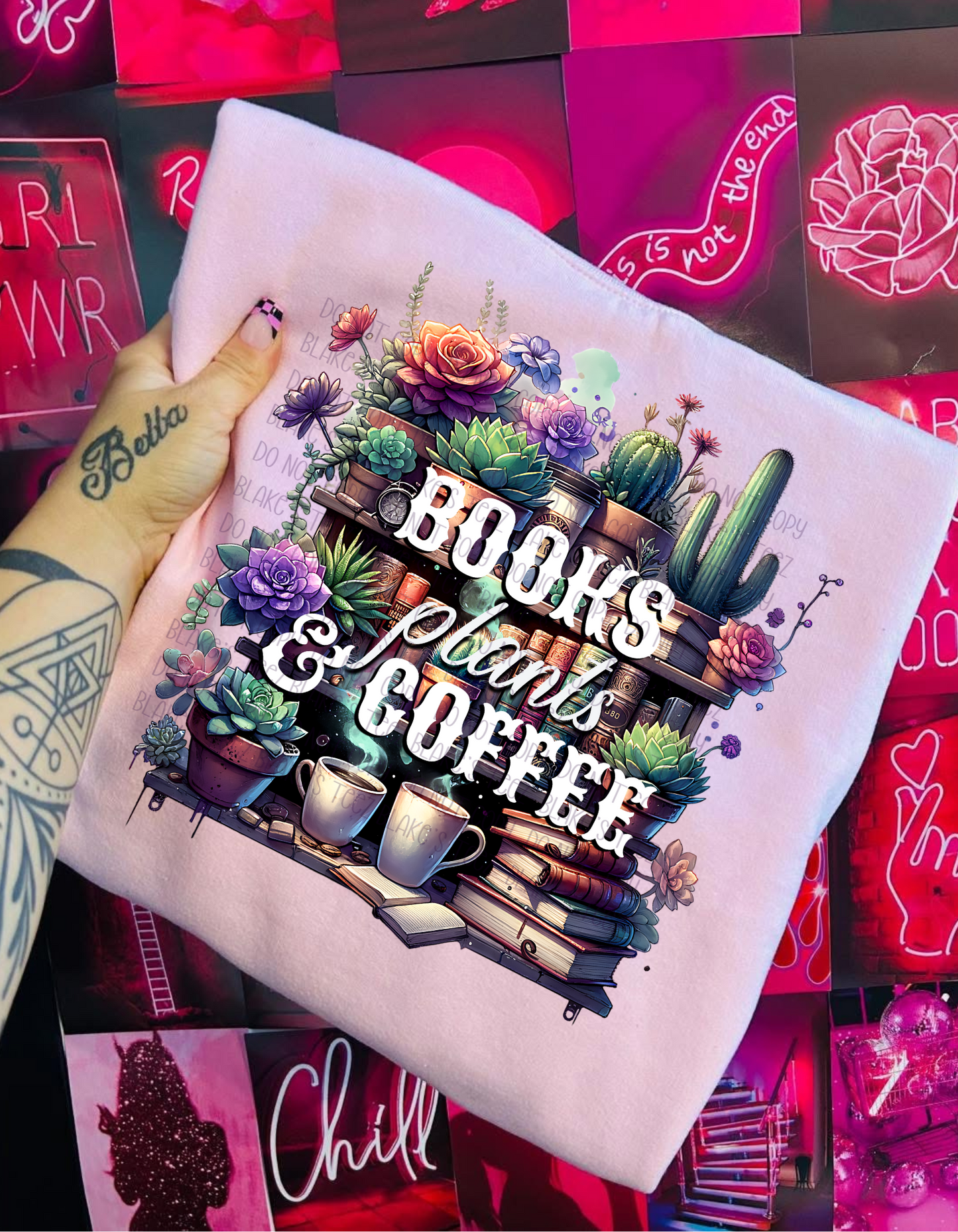 Books Plants & Coffee