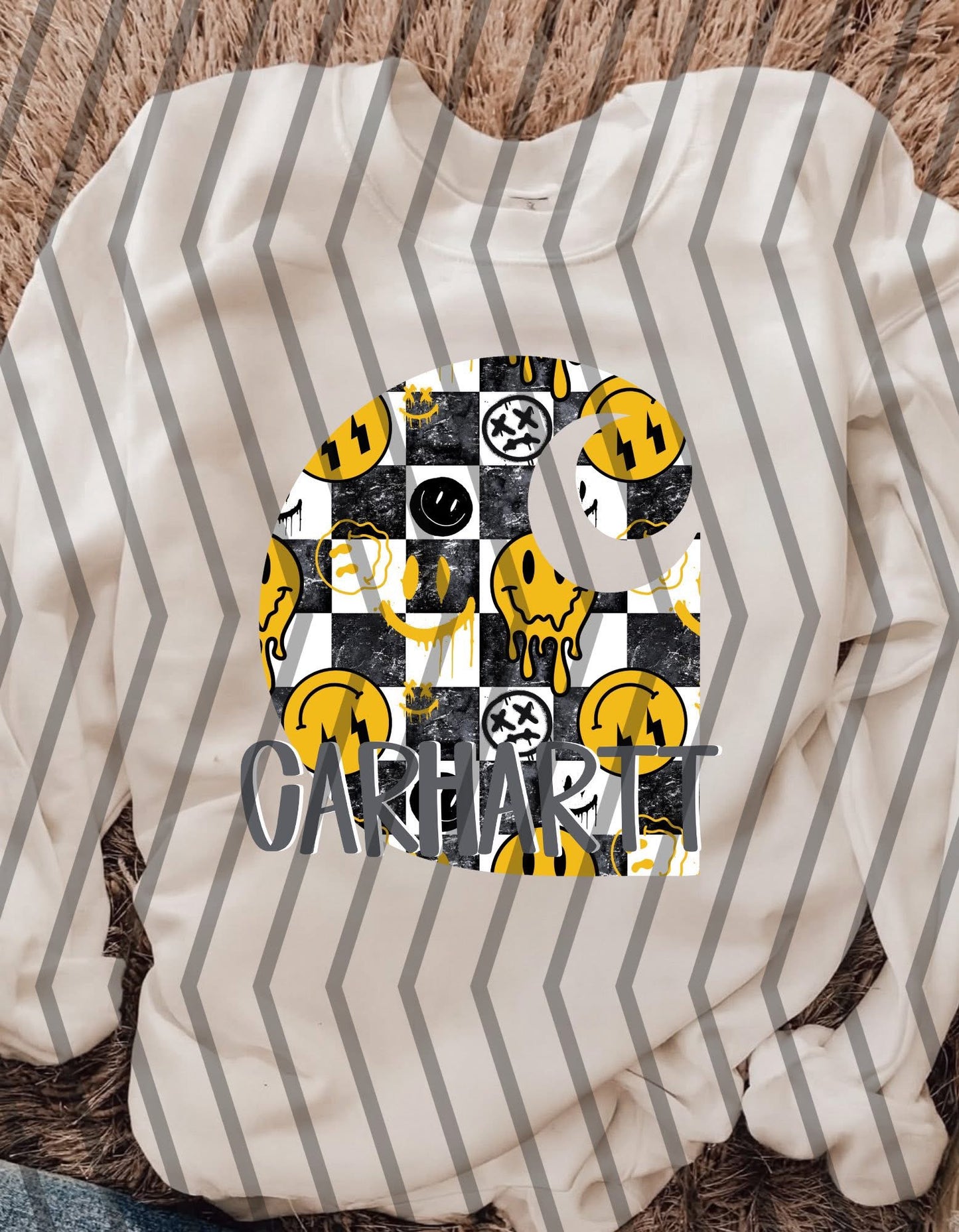 CH smiley/ checkered