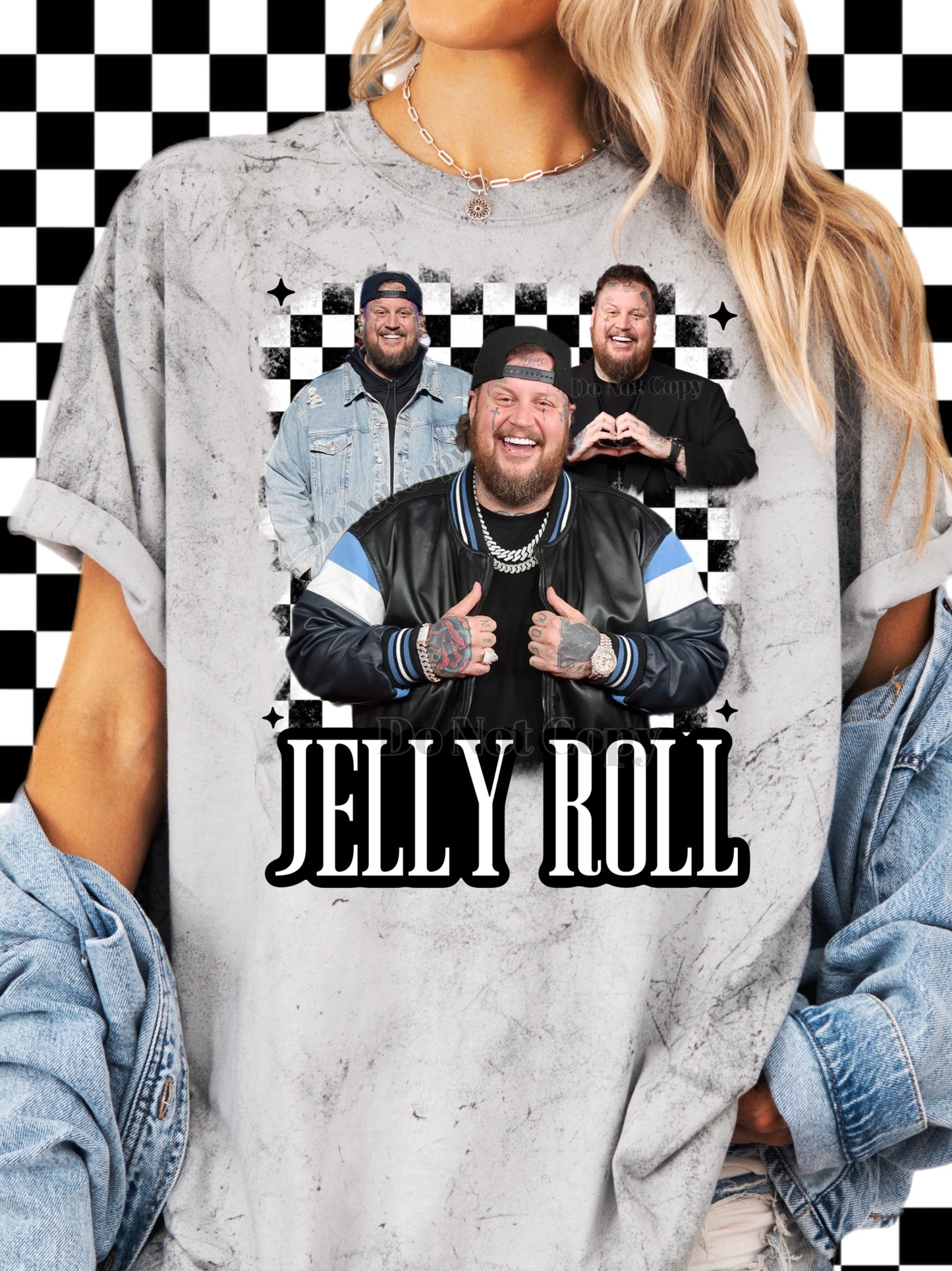 Jelly roll checkered