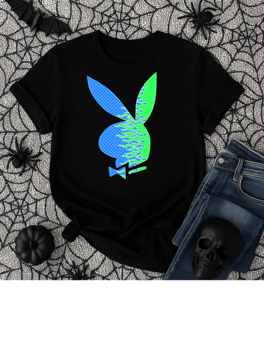 Blue and green Bunny
