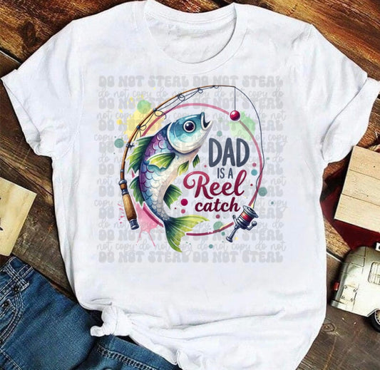 Dad is the reel catch