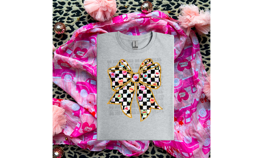 Candy Hearts Bow