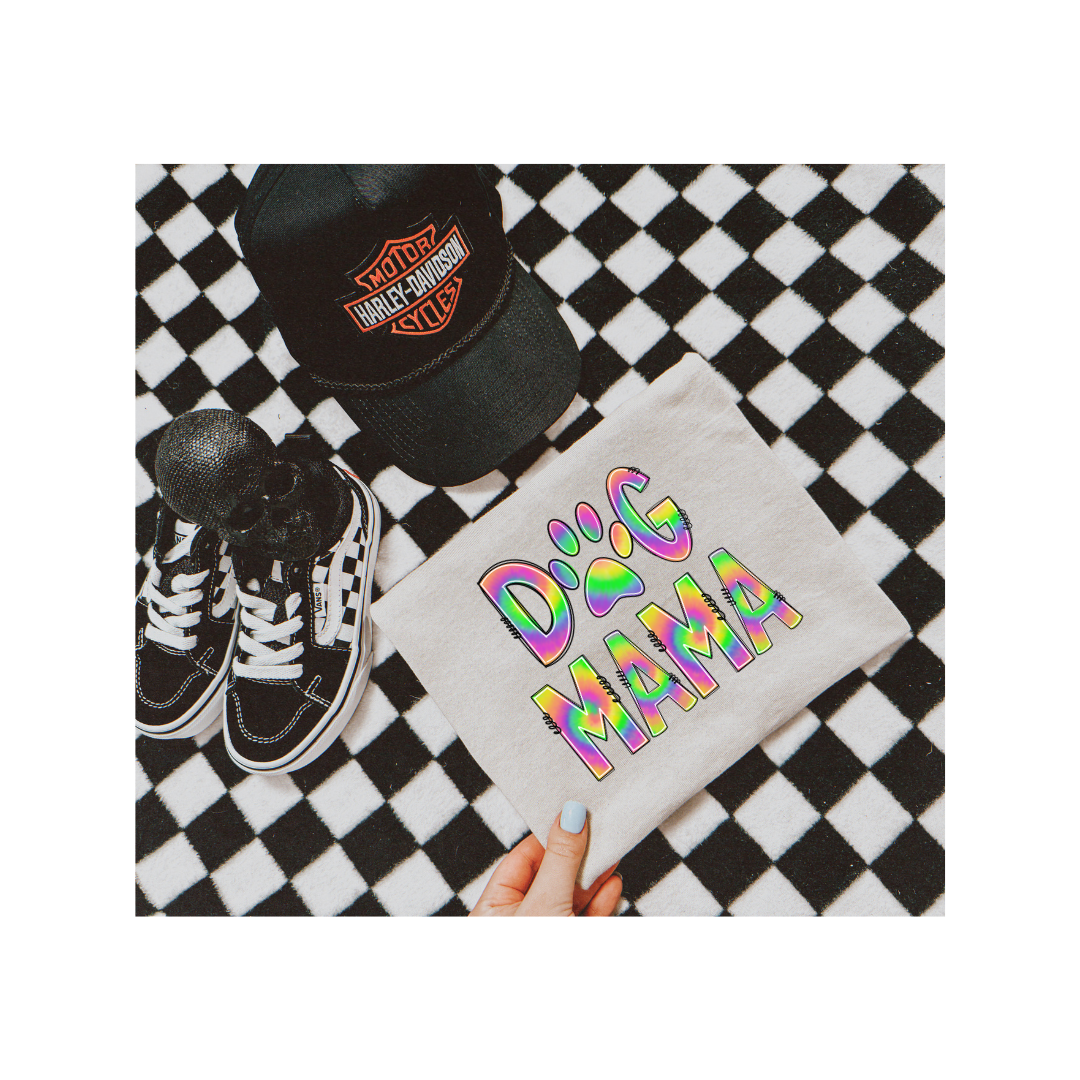 Dog Mama Tie Die